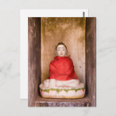 Carte postale Bouddha (Devant / Derrière)