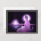 Carte Postale Bouddha (Devant / Derrière)