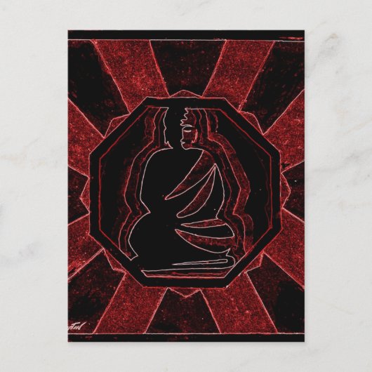 Carte Postale Bouddha (Devant)