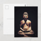 Carte Postale Bouddha (Devant / Derrière)