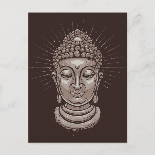 Carte postale Bouddha (Devant)