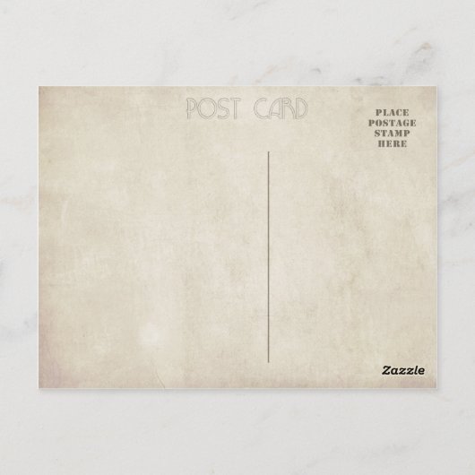 Carte Postale Bouddha (Dos)