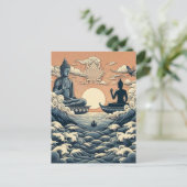 Carte Postale Bouddha (Debout devant)