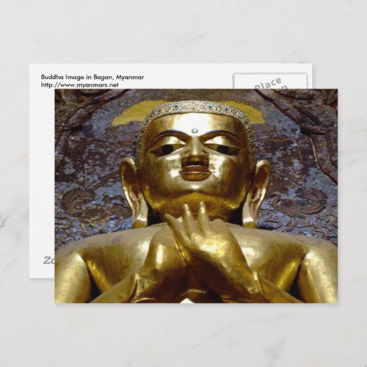 Carte Postale Bouddha 2 (Devant / Derrière)