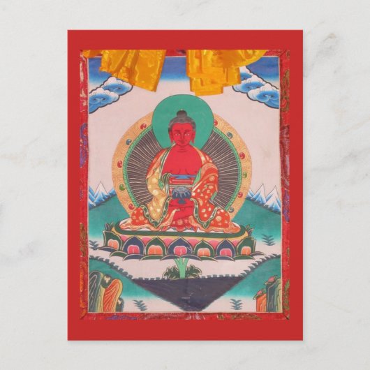 Carte Postale Bouddha Amitabha (Devant)