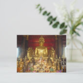 Carte Postale bouddha assis (Debout devant)