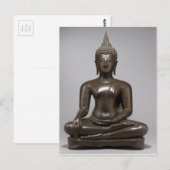 Carte Postale Bouddha assis - 15e siècle (Devant / Derrière)