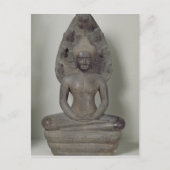 Carte Postale Bouddha assis dans la méditation sur la Naga, Angk (Devant)