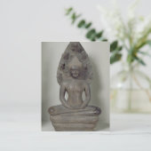 Carte Postale Bouddha assis dans la méditation sur la Naga, Angk (Debout devant)