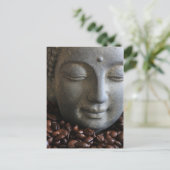 Carte Postale Bouddha café (Debout devant)