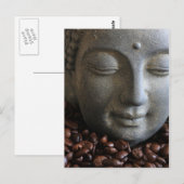 Carte Postale Bouddha café (Devant / Derrière)