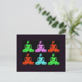 Carte Postale Bouddha Collage (Debout devant)