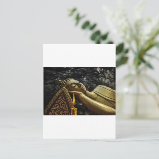 Carte Postale Bouddha couché (Debout devant)