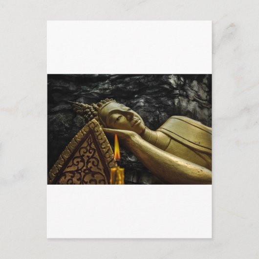 Carte Postale Bouddha couché (Devant)