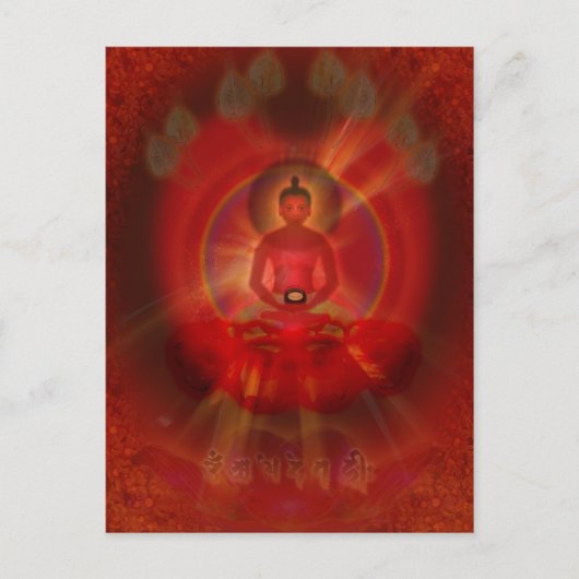 Carte Postale Bouddha d'Amitabha (Devant)