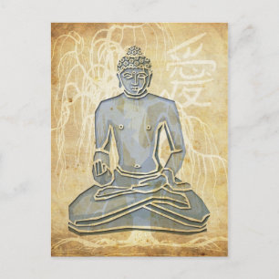Carte Postale Bouddha d'amour