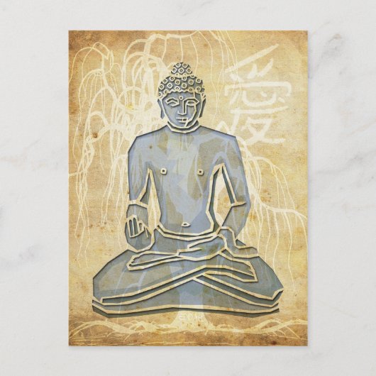 Carte Postale Bouddha d'amour (Devant)
