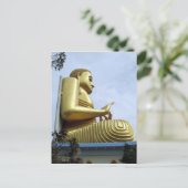 Carte Postale Bouddha de Dambulla côté (Debout devant)