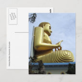 Carte Postale Bouddha de Dambulla côté (Devant / Derrière)