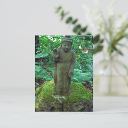Carte Postale Bouddha de Mossy (Debout devant)