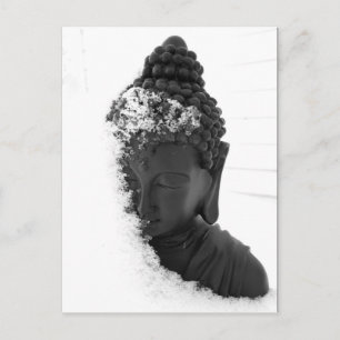 Carte Postale Bouddha d'hiver