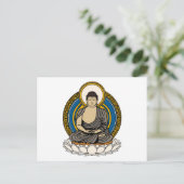 Carte Postale Bouddha Dhyana Mudra (Debout devant)