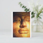 Carte Postale Bouddha d'or (Debout devant)