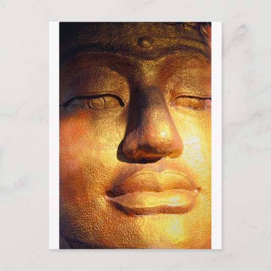 Carte Postale Bouddha d'or (Devant)