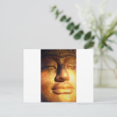 Carte Postale Bouddha d'or (Debout devant)