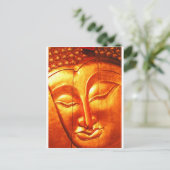 Carte Postale Bouddha d'or (Debout devant)