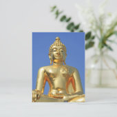 Carte Postale Bouddha D'Or Près Du Triangle D'Or Chiang Rai (Debout devant)