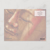 Carte Postale Bouddha d'or unique (Dos)