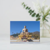 Carte Postale Bouddha Dordenma, Bhoutan (Debout devant)