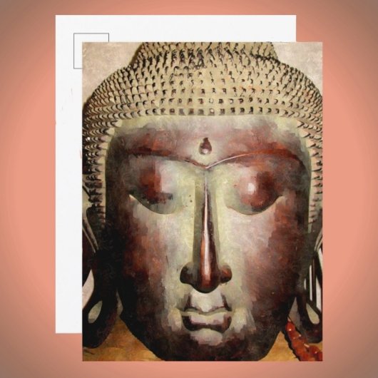 Carte Postale Bouddha doré