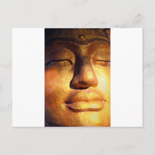 Carte Postale Bouddha doré (Devant)