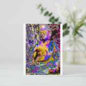 Carte Postale Bouddha éclairé (Debout devant)