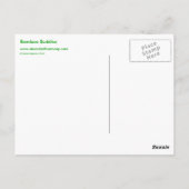 Carte Postale Bouddha en bambou (Dos)