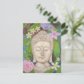 Carte postale Bouddha Flower (Debout devant)