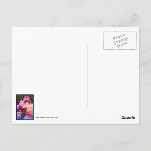 Carte Postale Bouddha géant dans les grottes de Yungang Chine (Dos)