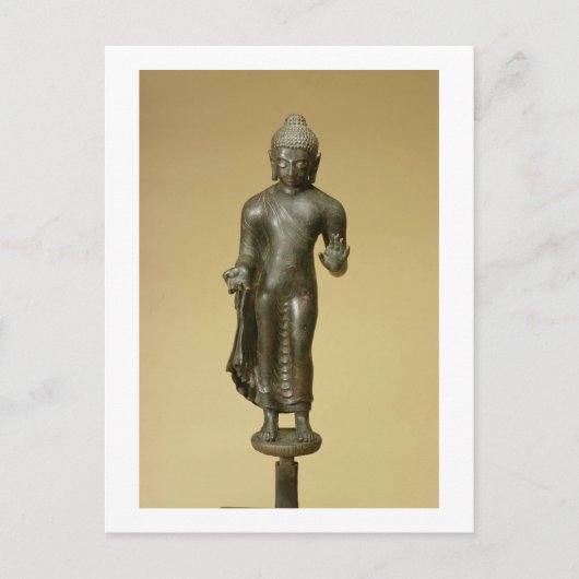 Carte Postale Bouddha, Gupta, Phopnar (bronze) (Devant)