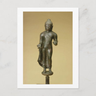 Carte Postale Bouddha, Gupta, Phopnar (bronze)