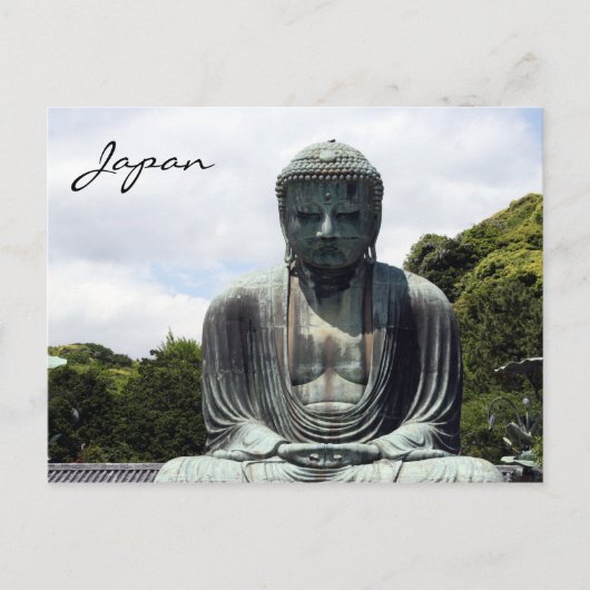 Carte Postale bouddha japon (Devant)
