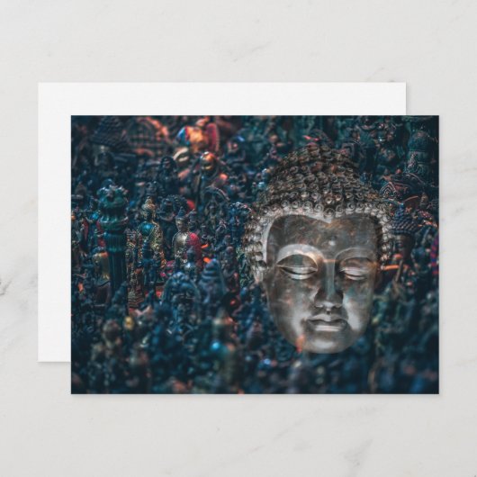 Carte Postale Bouddha Mind (Devant / Derrière)
