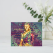 Carte Postale Bouddha pleine conscience (Debout devant)