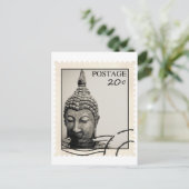 Carte Postale Bouddha Postage Design (Debout devant)