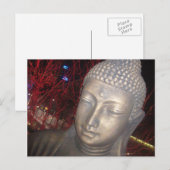 Carte Postale bouddha relaxant (Devant / Derrière)