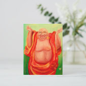 Carte Postale Bouddha riant (Debout devant)