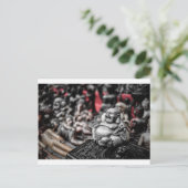 Carte Postale Bouddha riant (Debout devant)