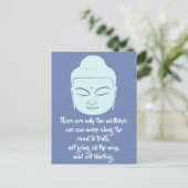 Carte postale Bouddha Road to Truth (Debout devant)