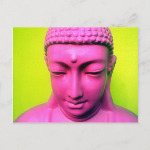 Carte Postale bouddha rose